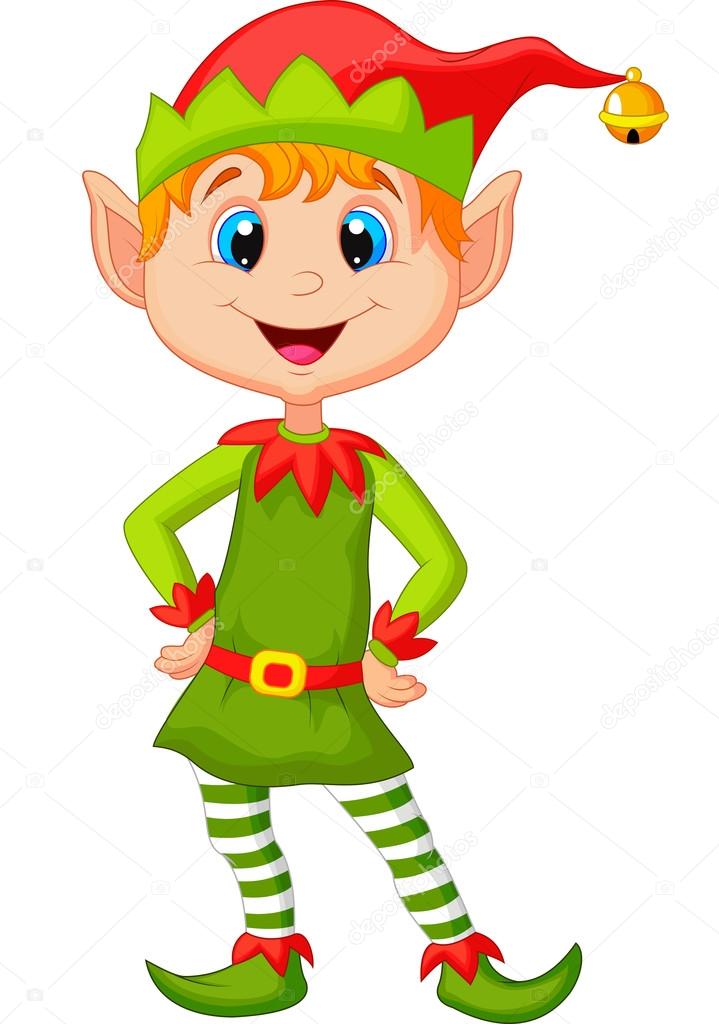 Christmas Elf Vector Image By C Tigatelu Vector Stock