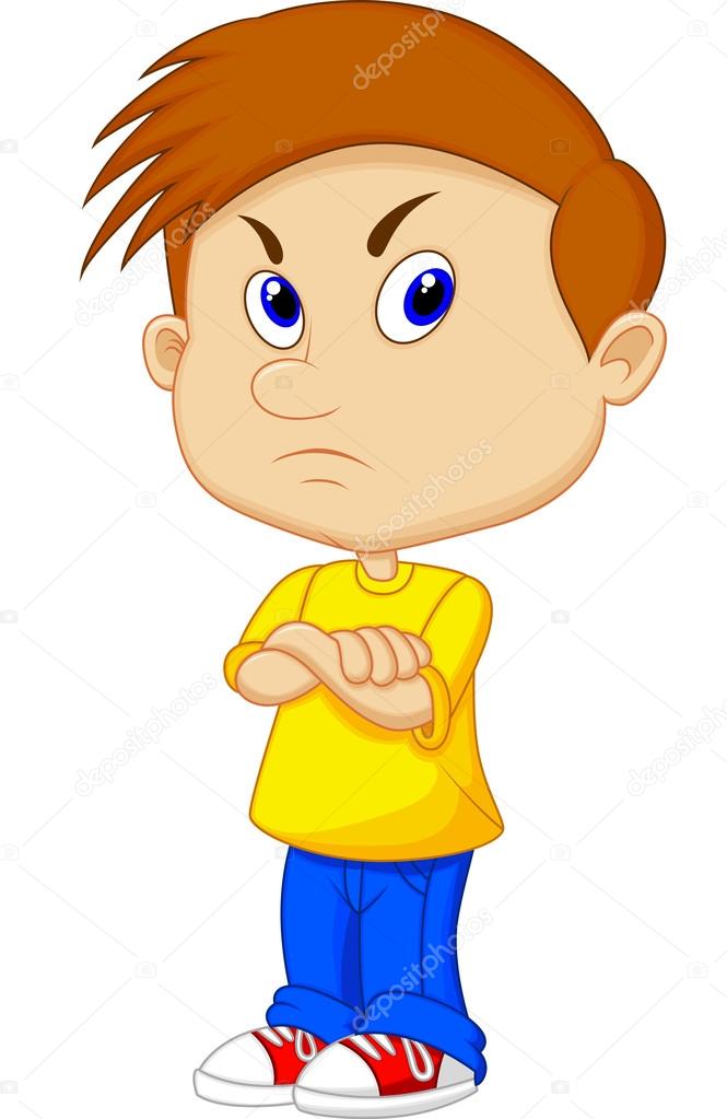 Frustrated Kid Clipart