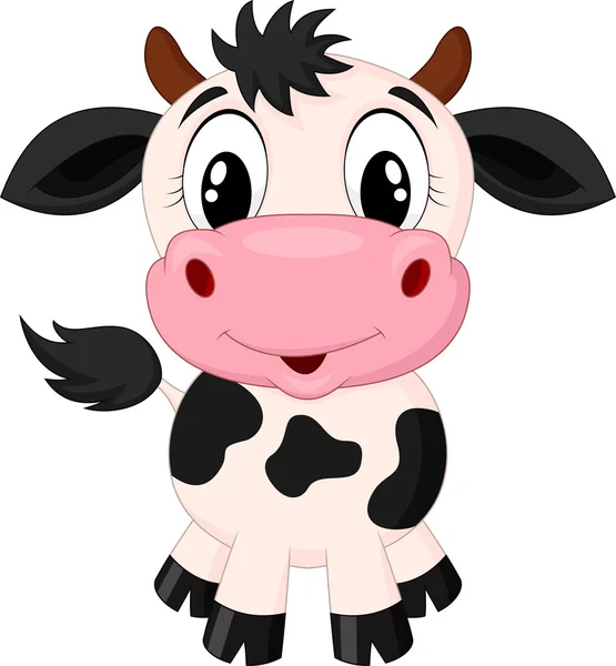 Милі корови мультфільм — стоковий вектор