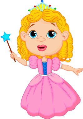 sevimli peri karikatür