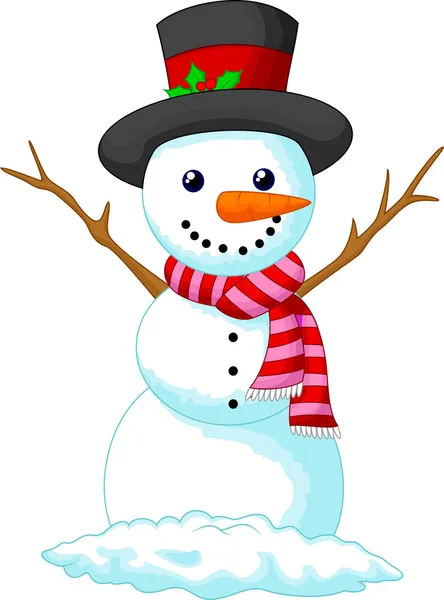 Snowman clipart Vector Images Depositphotos
