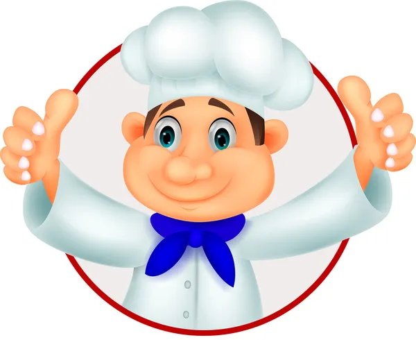 Chef cartoon — Stock Vector