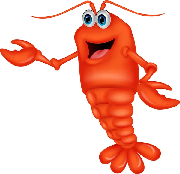 Cute lobster — Stock Vector