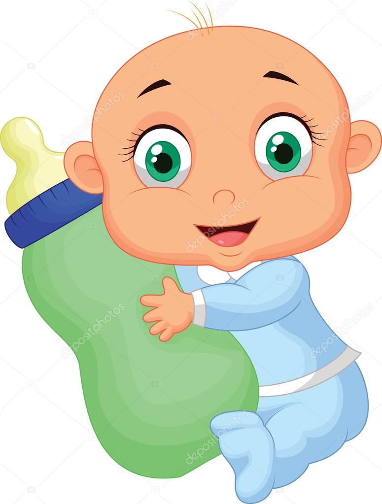 Baby Boy Holding Milk Bottle Stock Vector Image By C Tigatelu Baby Boy Holding Milk Bottle Stock Vector Image By C Tigatelu