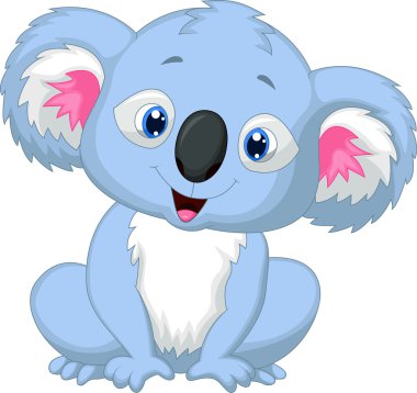Tatlı koala çizgi filmi.