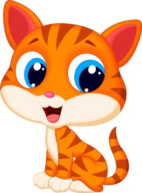 Şirin kedi çizgi filmi.