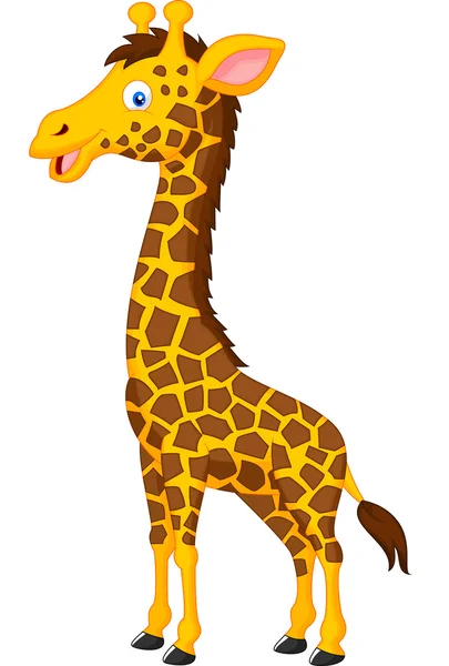 Happy giraffe — Stock Vector