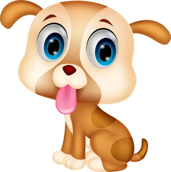 かわいい犬 — ストックベクタ