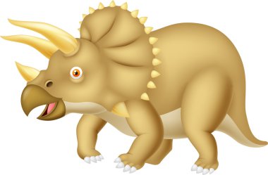 Triceratops karikatür