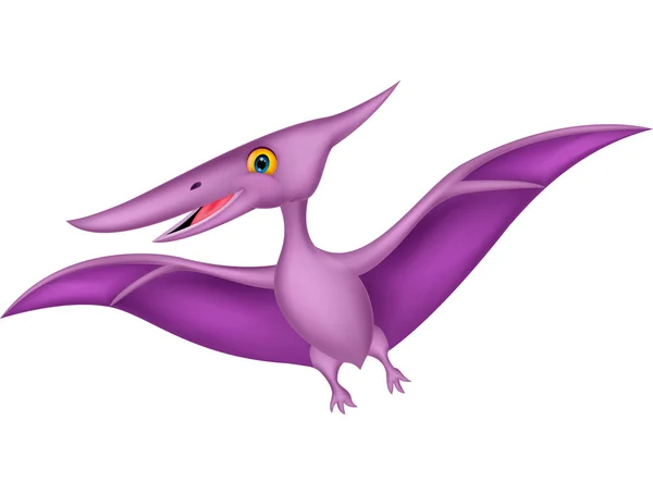 Gelukkig pterodactyl — Stockvector