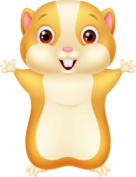 Joli hamster — Image vectorielle