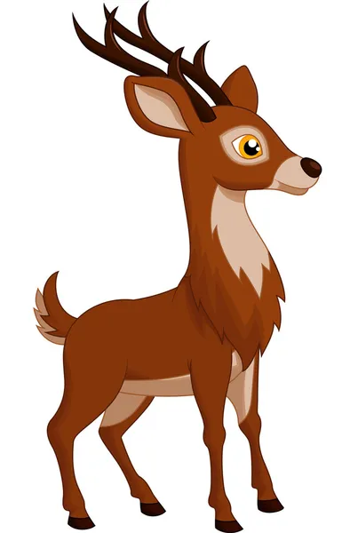 Roztomilý jelen — Stockový vektor