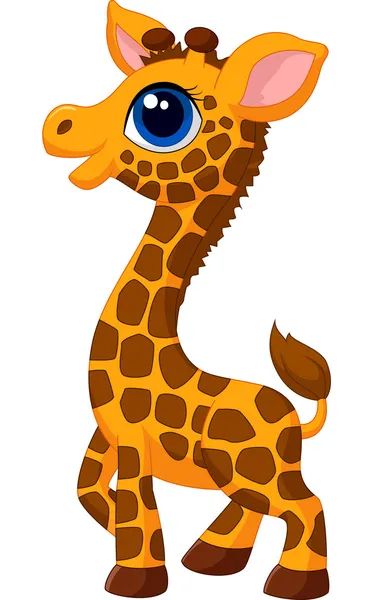 Girafe bébé — Image vectorielle