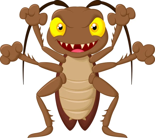 Страшный таракан — стоковый вектор
