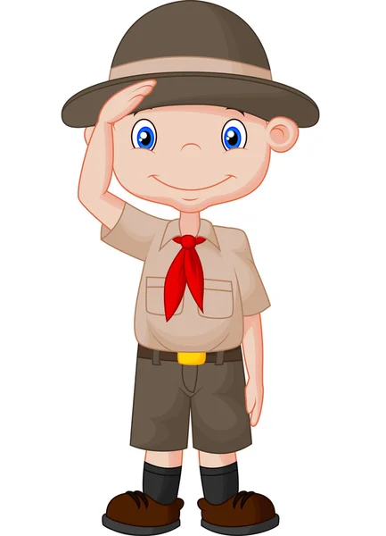 Boyscout. —  Vetores de Stock