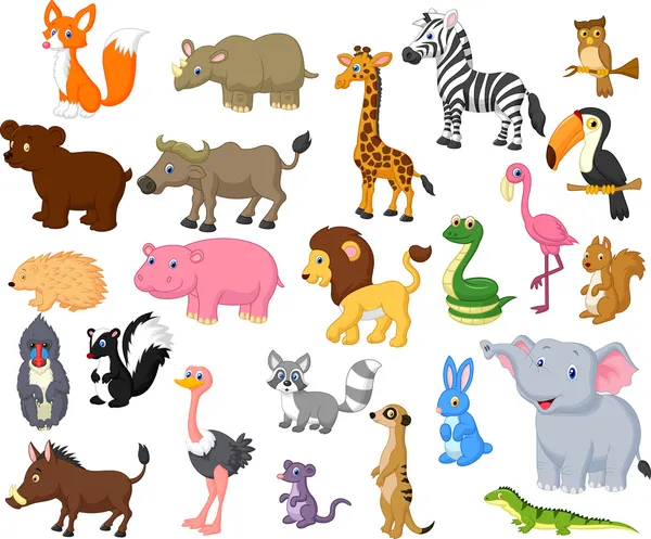 Animal collection — Stock Vector