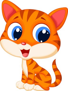 Şirin kedi çizgi filmi.