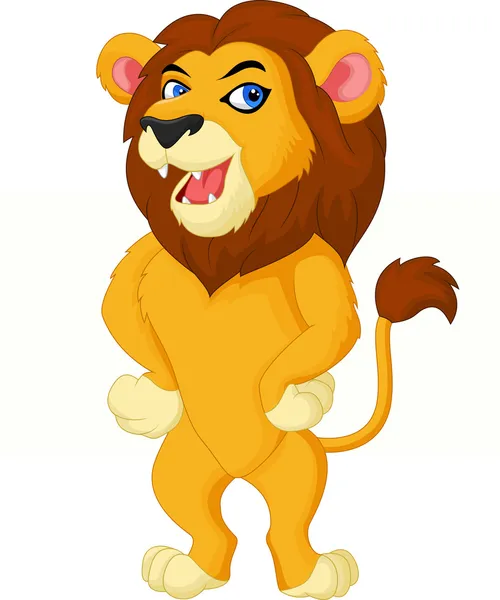Χαρτοκιβώτιο λιοντάρι — Διανυσματικό Αρχείο