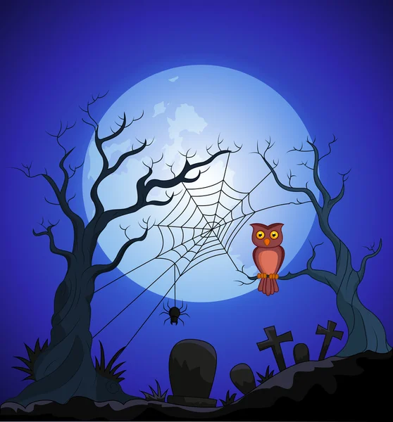 Halloween-Hintergrund — Stockvektor