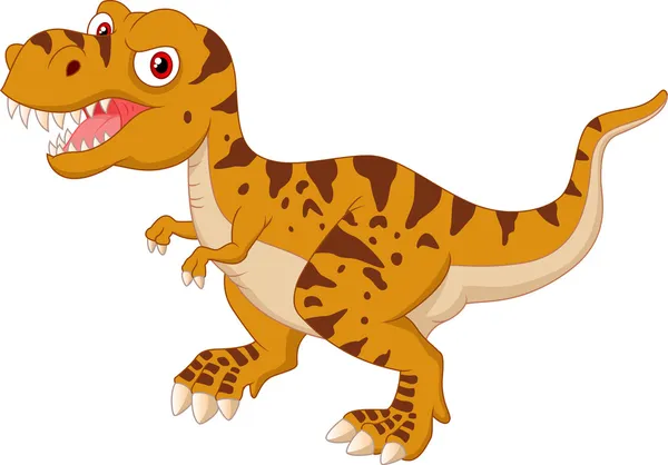 Caricature de Tyrannosaurus — Image vectorielle