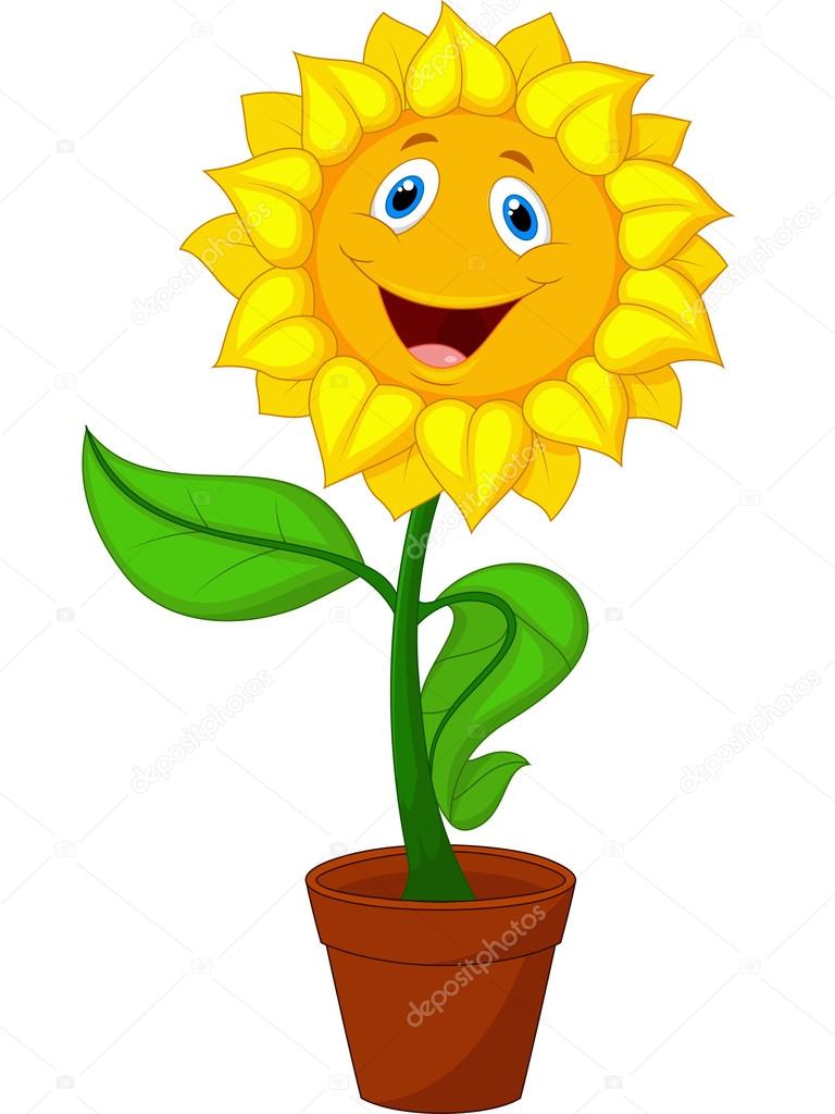 8 411 Cartoon Sunflower Vector Images Free Royalty Free Cartoon Sunflower Vectors Depositphotos