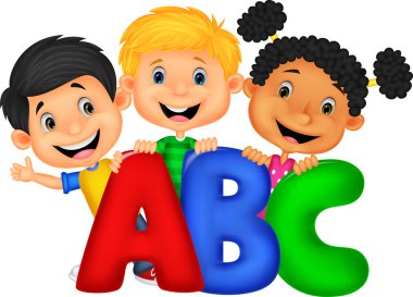 okul çocukları ile abc