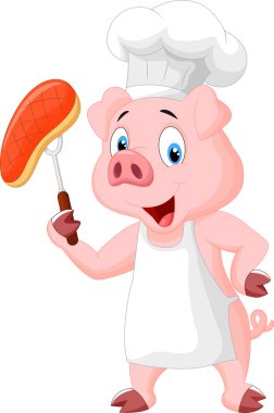 domuz Şef ile biftek