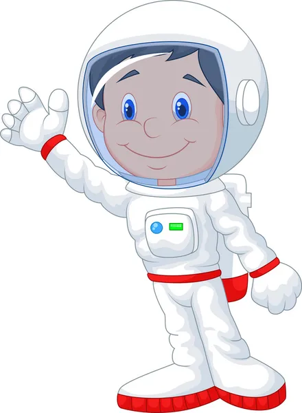 Caricature d'astronaute — Image vectorielle
