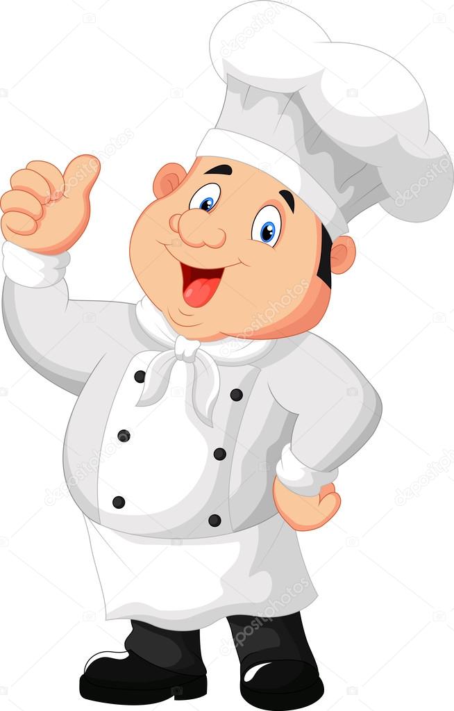 Chef with thumb up