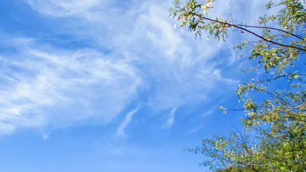 blue sky background with clouds rals a frame of nature