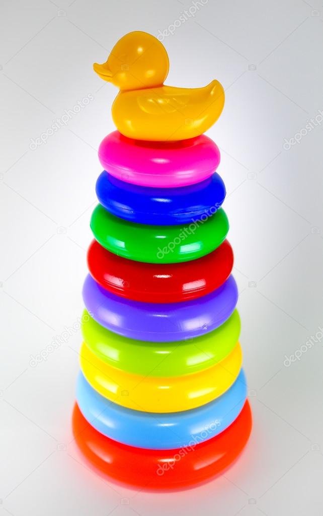 plastic stacking rings toy