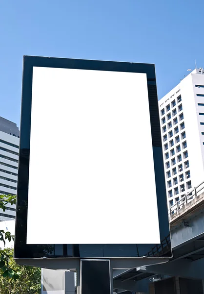 Outdoor advertising board — Stock Photo, Image