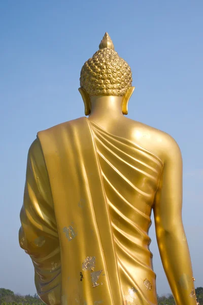 Bouddha marchant à l'arrière — Photo