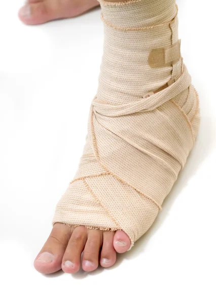 First aid foot — Stock Photo, Image
