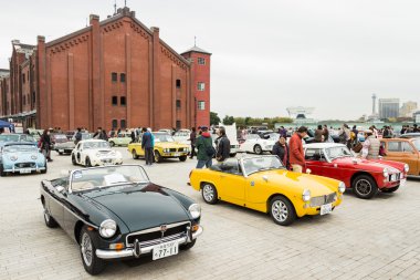 insanlar yokohama tarihi araba gün katılır