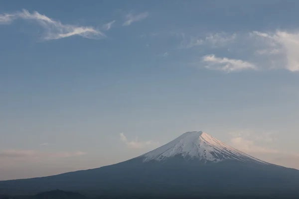 Vue sur le Mont Fuji au crépuscule — Photo