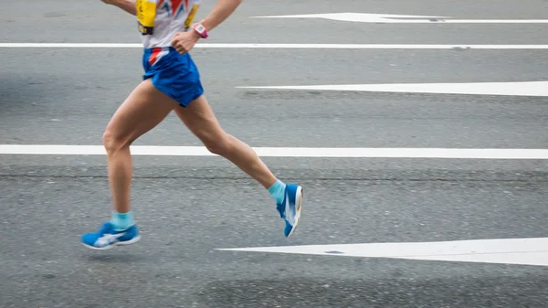 Marathonläufer — Stockfoto