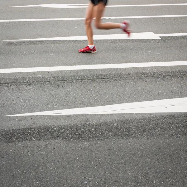 Maratonjuoksijat — kuvapankkivalokuva