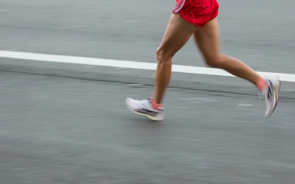 Maratona Corredores — Fotografia de Stock