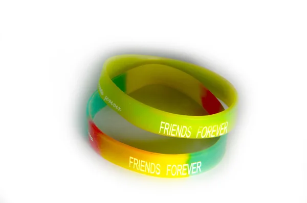 Two Friendship Wristbands — Stock Photo, Image