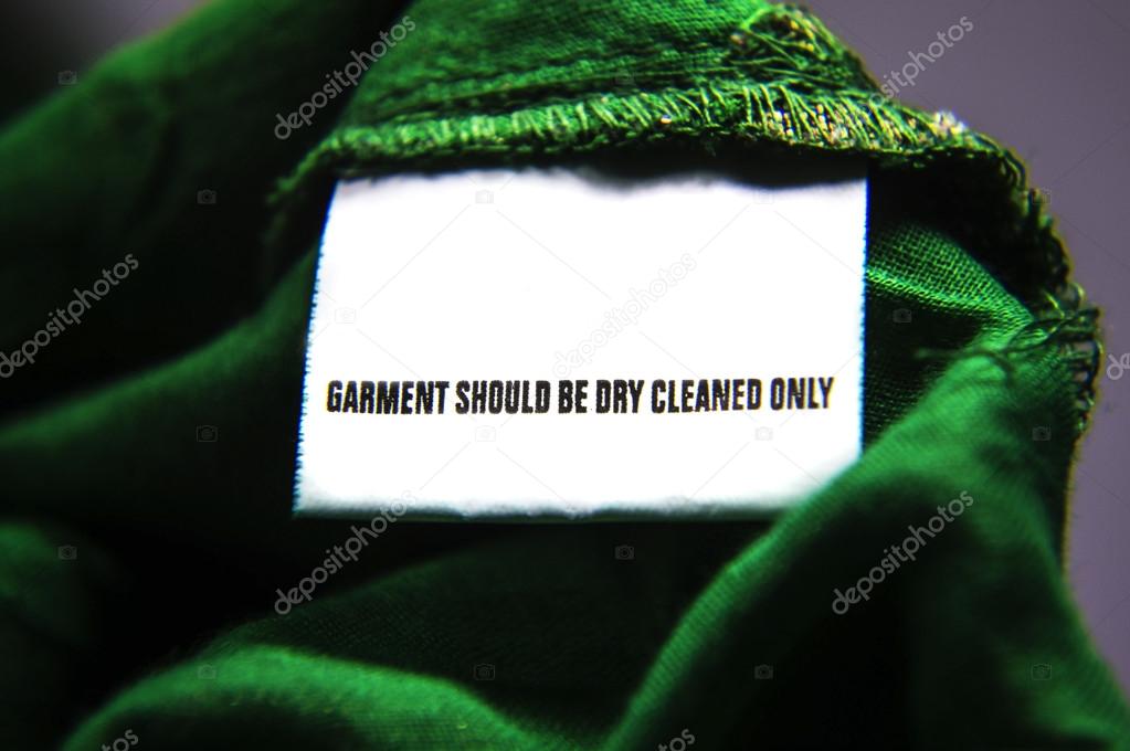 Dry-clean only cloth