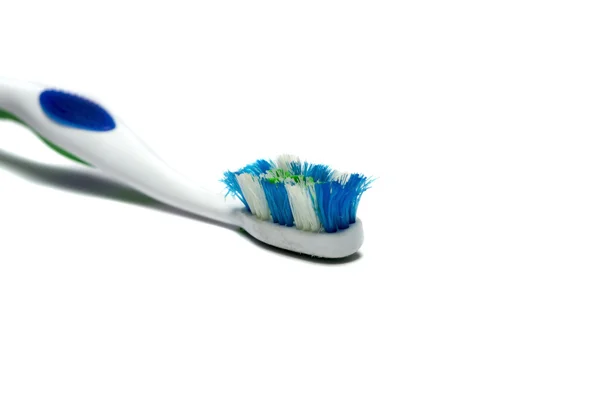 Escova de dentes velha — Fotografia de Stock