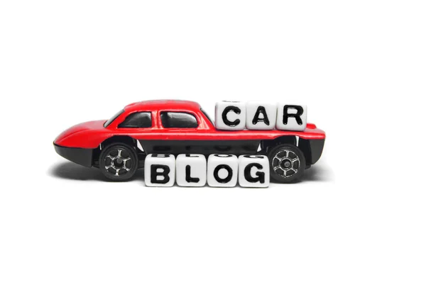 Auto-Blog — Stockfoto