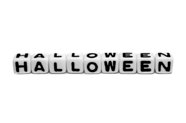 Message texte d'Halloween — Photo