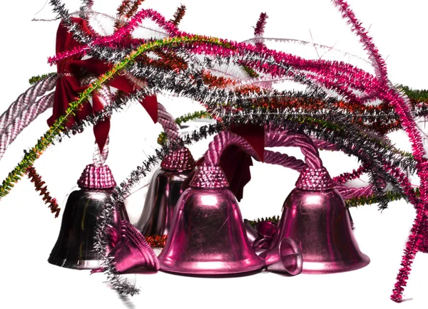 Four pink themed bells — Stock Photo, Image