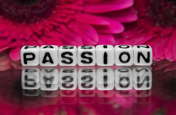 Passion textmeddelande — Stockfoto