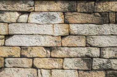 sarı taş brickwall