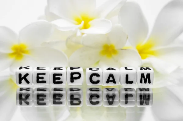 Keep calm — Stock Photo, Image