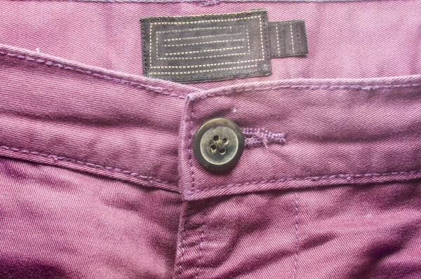Pink trouser pant front side — Stock Photo, Image