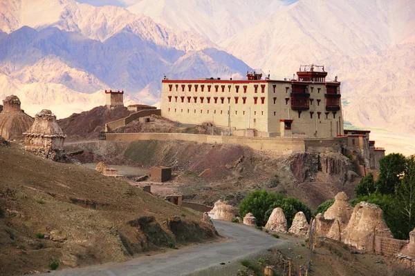 Palazzo dei Re a Stok, distretto di Leh, Ladakh, India settentrionale — Foto Stock